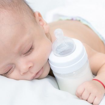 Milk allergy in infants